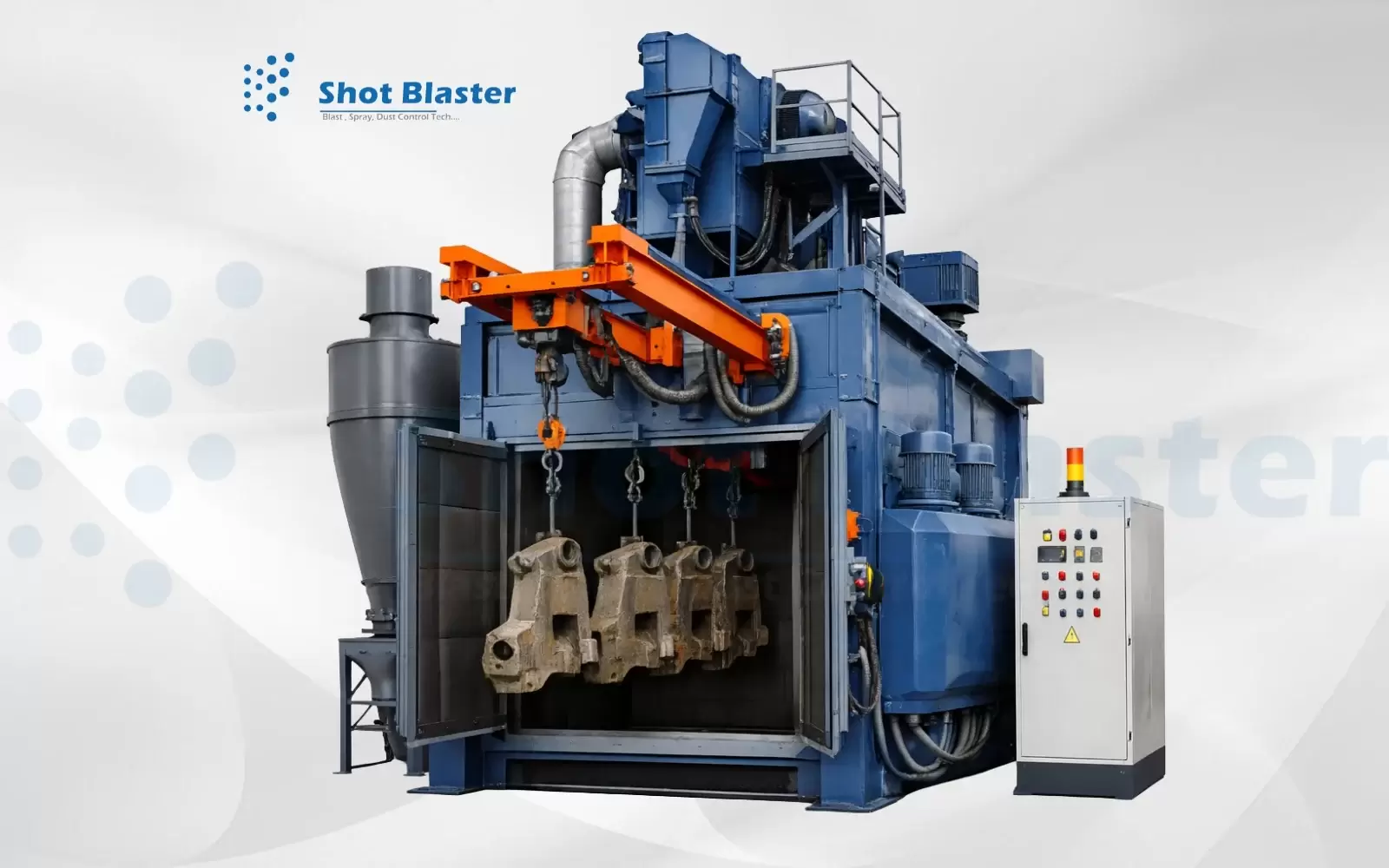 Monorail Shot Blasting Machine